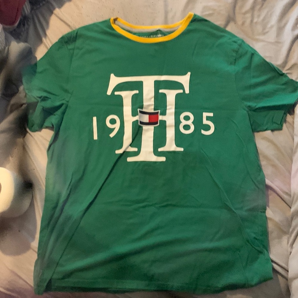 Vintage 1985 Tommy Hilfiger Green